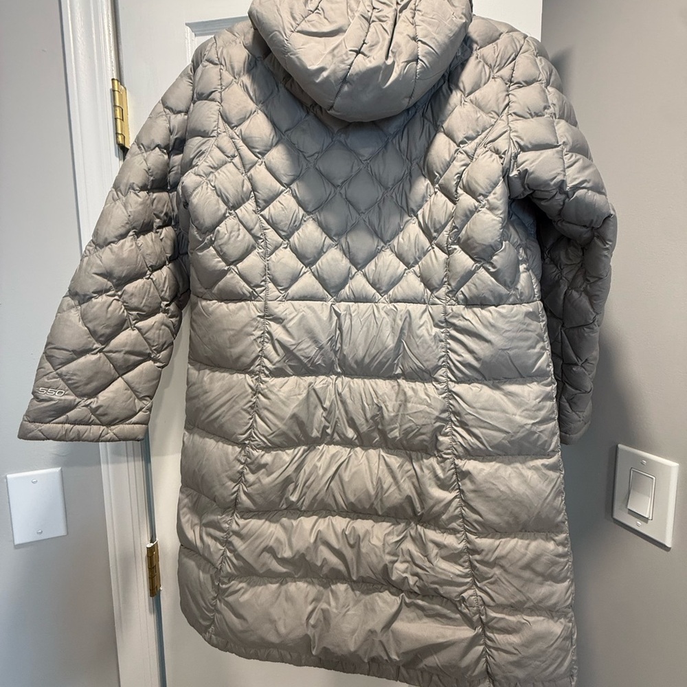 The North Face Kids Quilted Puffer Jacket - Light Gray